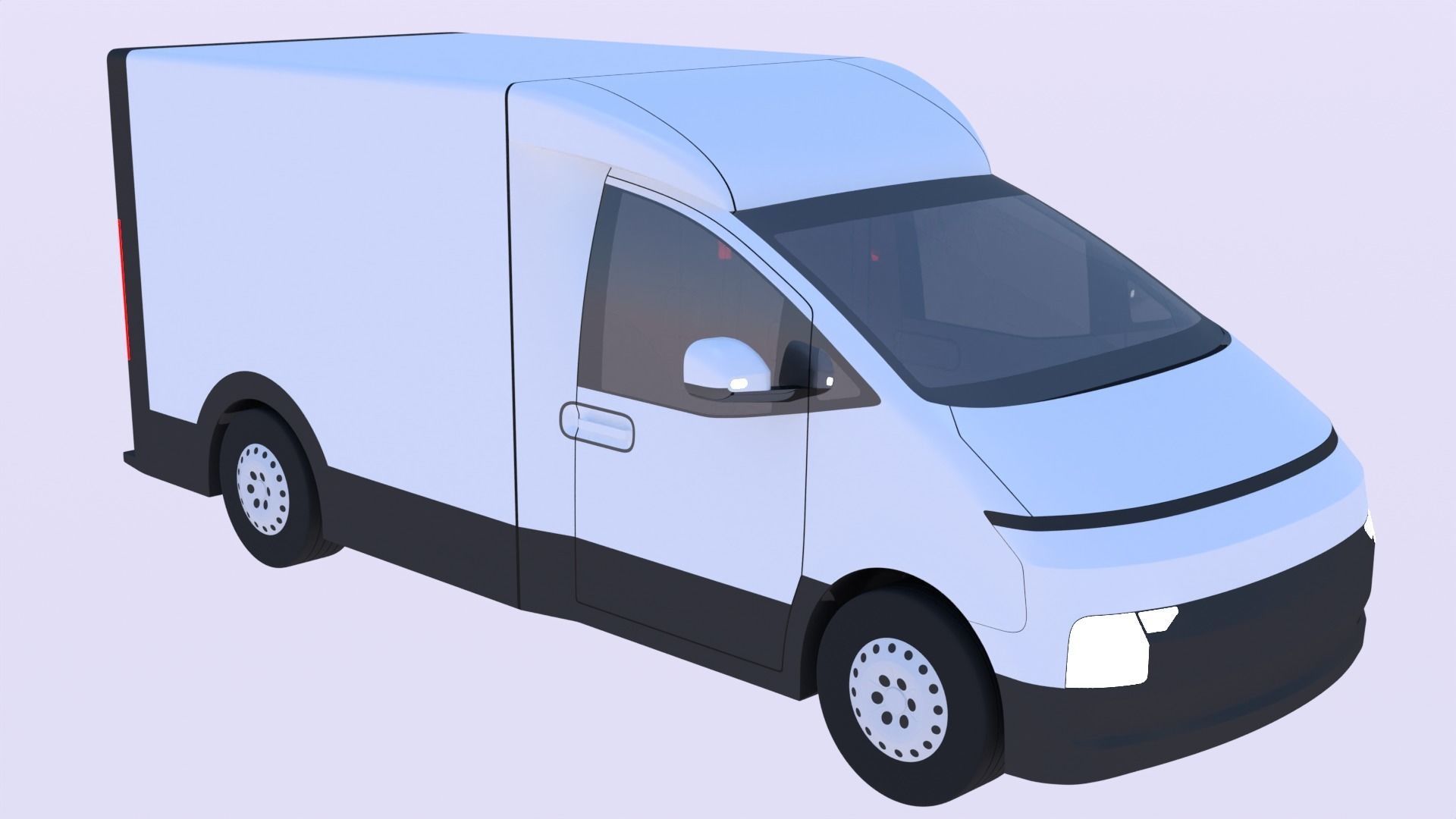 Hyundai ST1 van 3D model_4