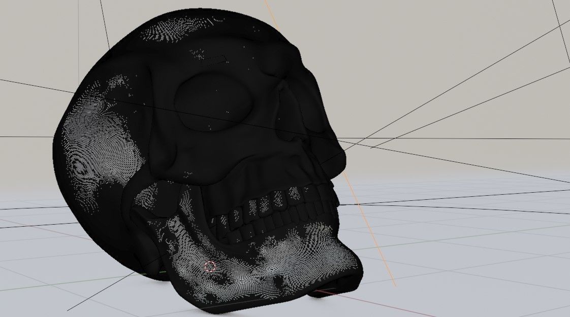 Skull 3D 3D model_4