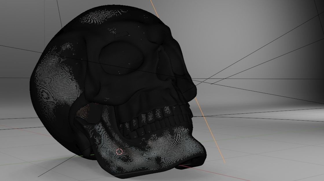 Skull 3D 3D model_6
