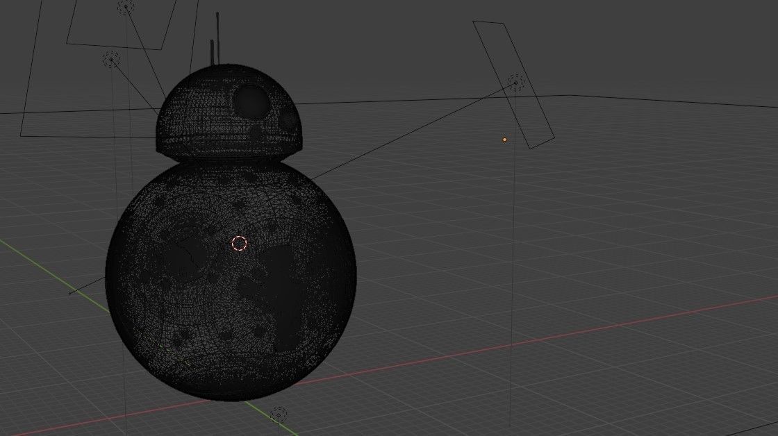 Unified bb 8 3D model 3D model_3