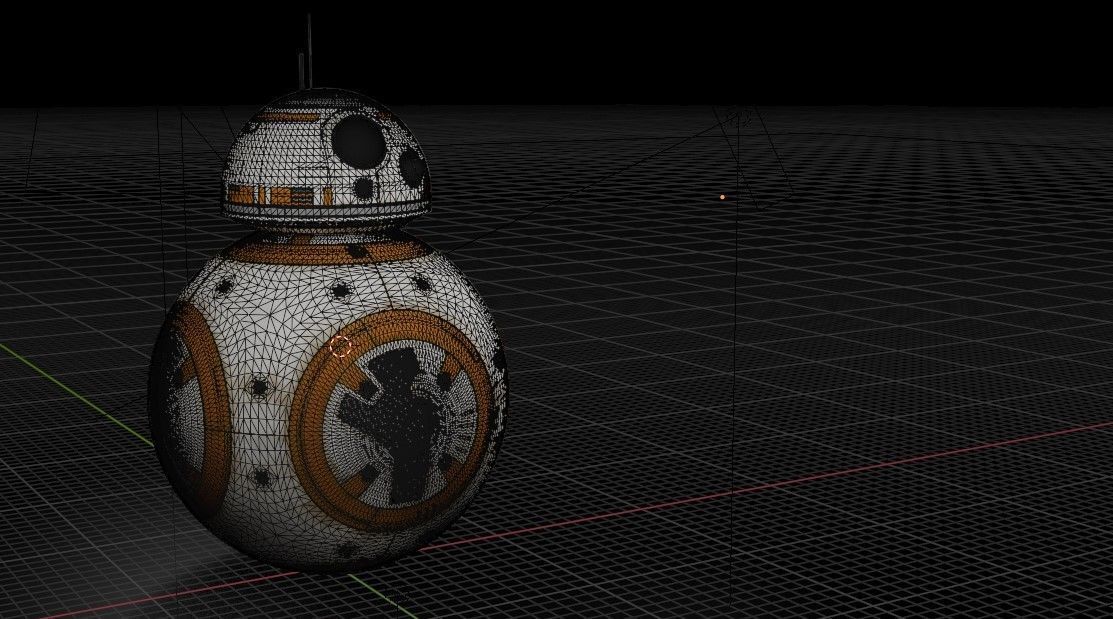 Unified bb 8 3D model 3D model_4