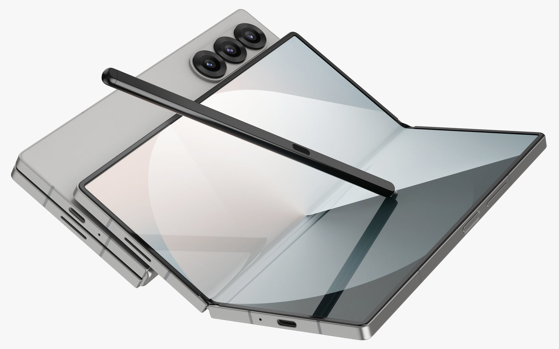 Samsung Galaxy Z Fold 6 3D model_13