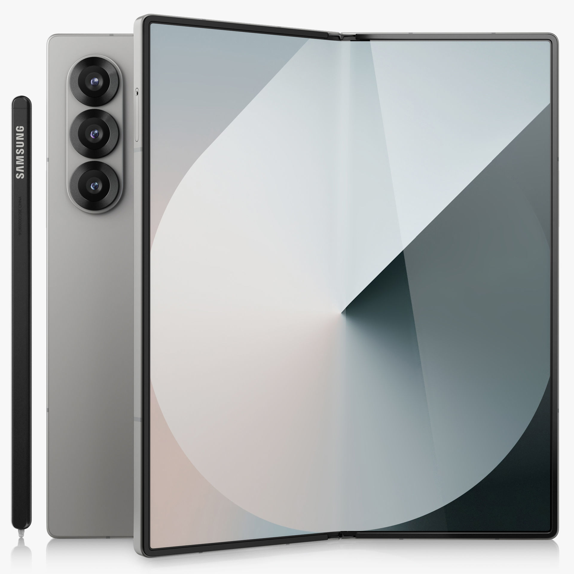 Samsung Galaxy Z Fold 6 3D model_1