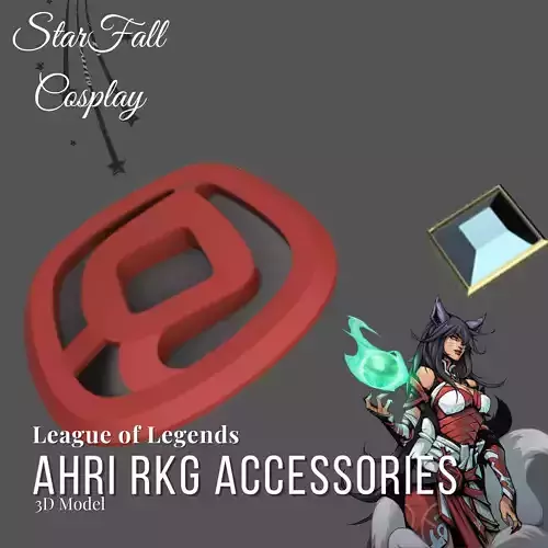 Ahri RKG Accessories 3D Model