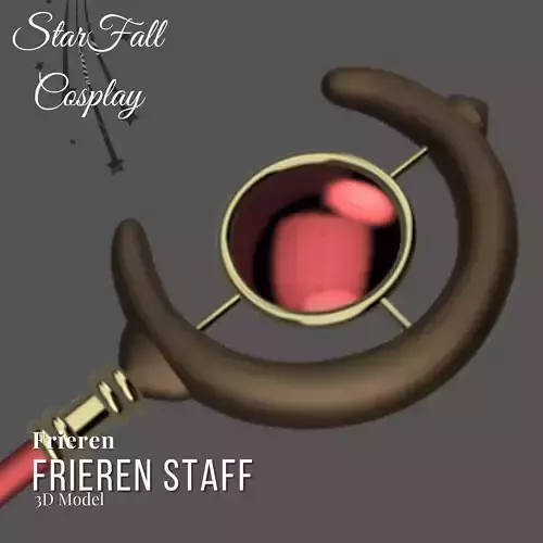 Frieren Staff 3D Model
