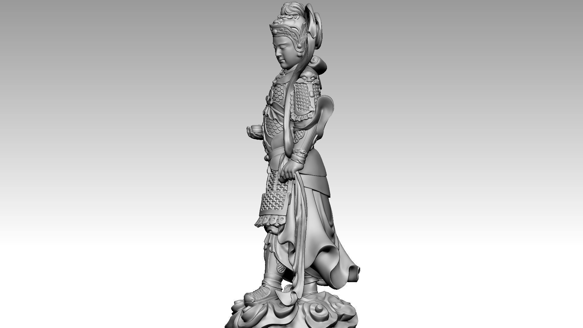 Dharma Guardian 2 3D print model_2