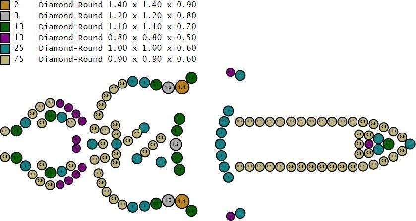 Dragger pendant 3D print model_6