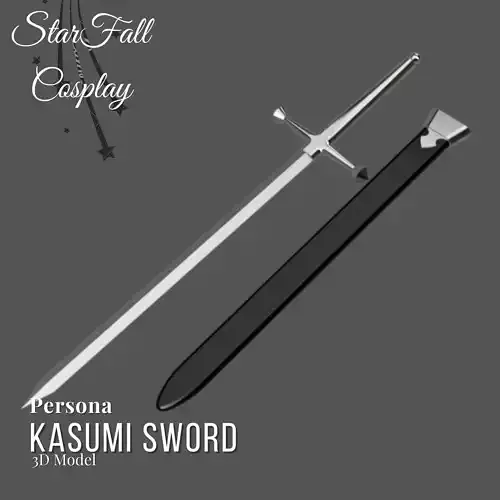 Kasumi Sword Model Persona 3D print model