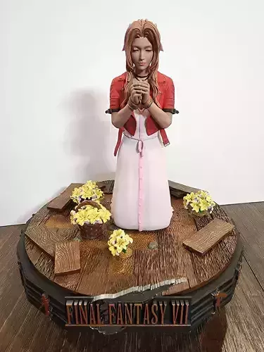 Aerith 3D Figures Ready to Print