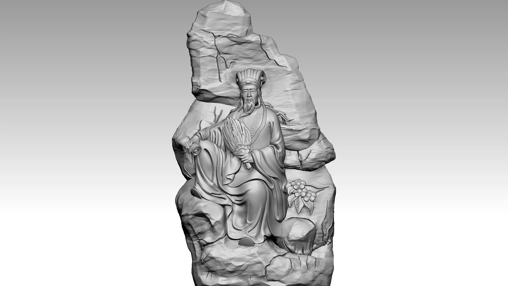 Kong Ming Zhuge Liang 2 3D print model_0