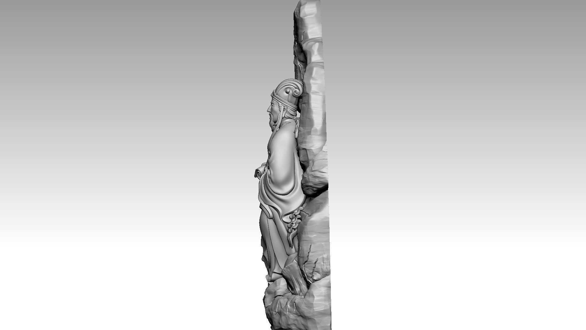 Kong Ming Zhuge Liang 2 3D print model_2