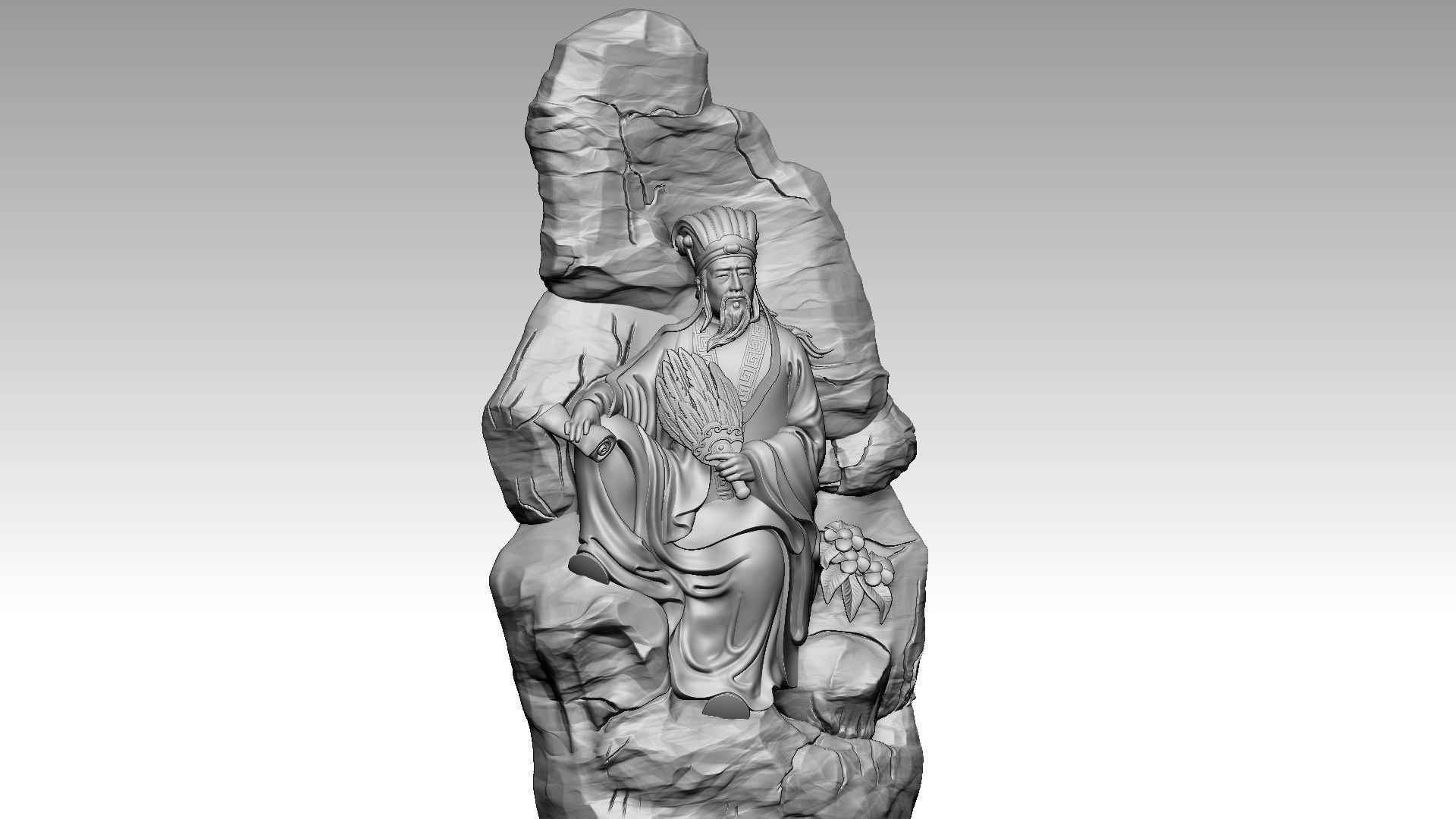 Kong Ming Zhuge Liang 2 3D print model_6