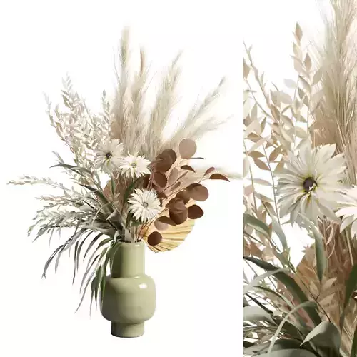 Vase Bouquet Pampas 07