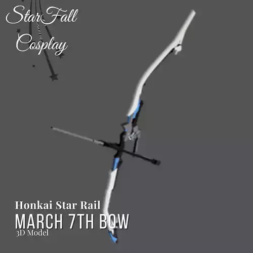 March 7th Bow 3D Model Honkai Impact 3D print model