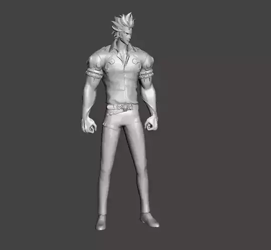 Beak Yoonho Solo Leveling 3D Model