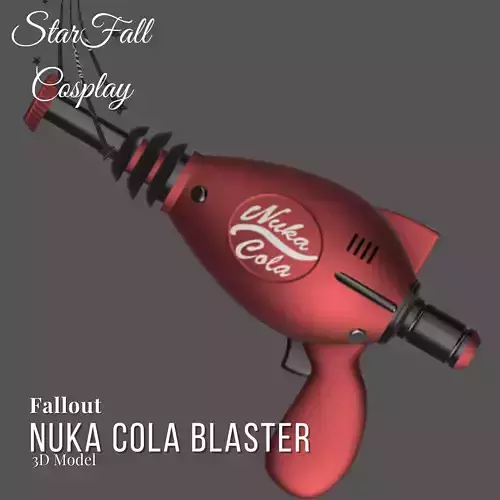 Nuka Cola Blaster 3D Model 3D print model