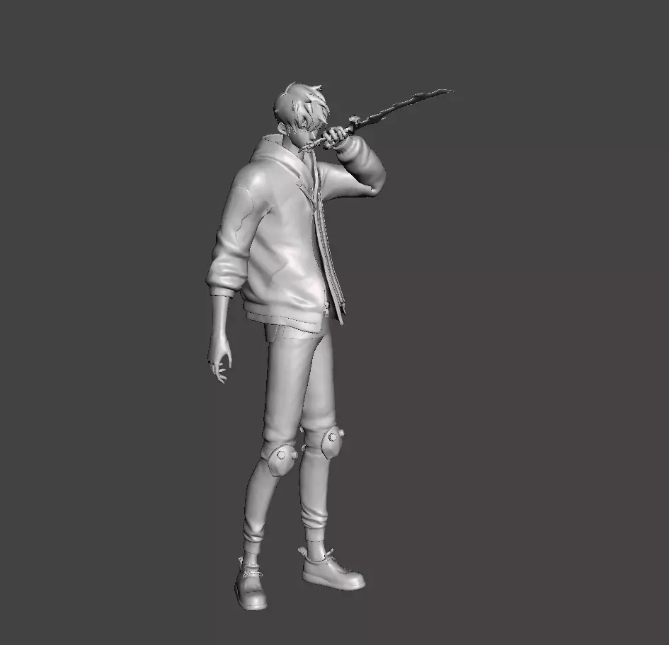 Sung Jin woo Solo Leveling 3D Model 3D print model