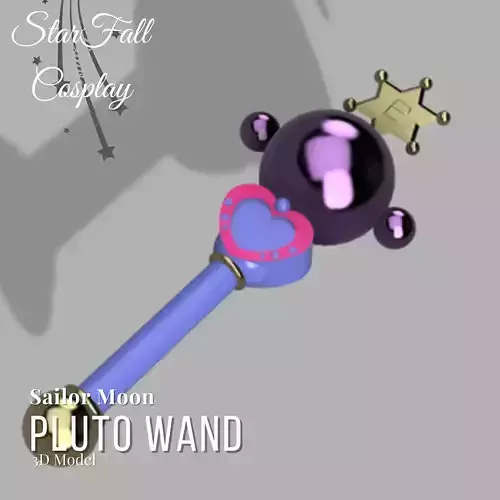 Sailor Pluto Lip Rod 3D Model 3D print model