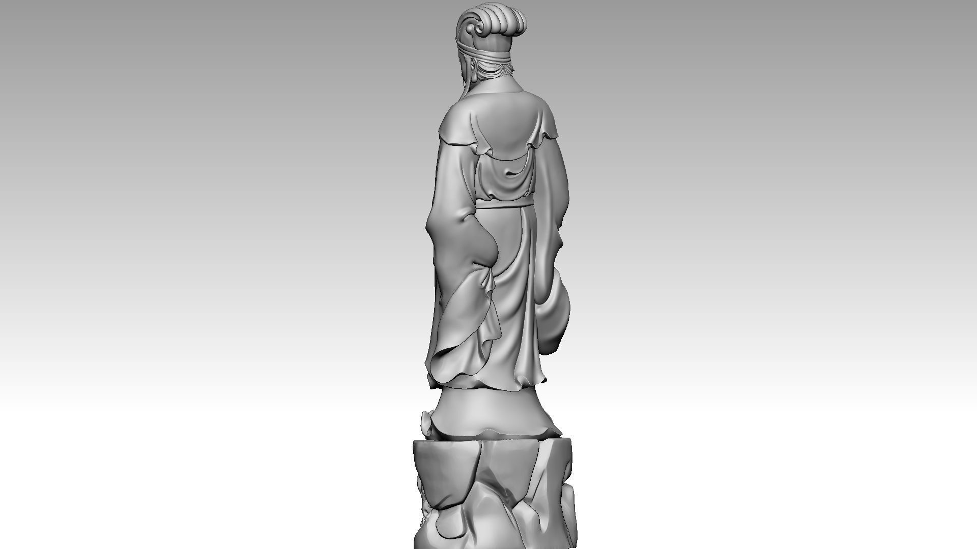  Kong Ming Zhuge Liang 3 3D print model_3