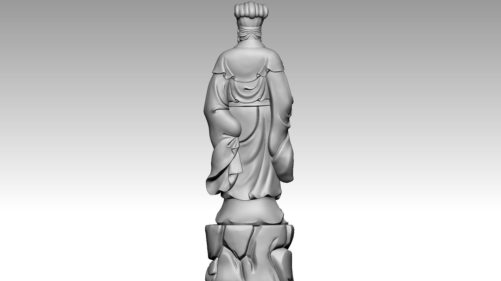  Kong Ming Zhuge Liang 3 3D print model_4