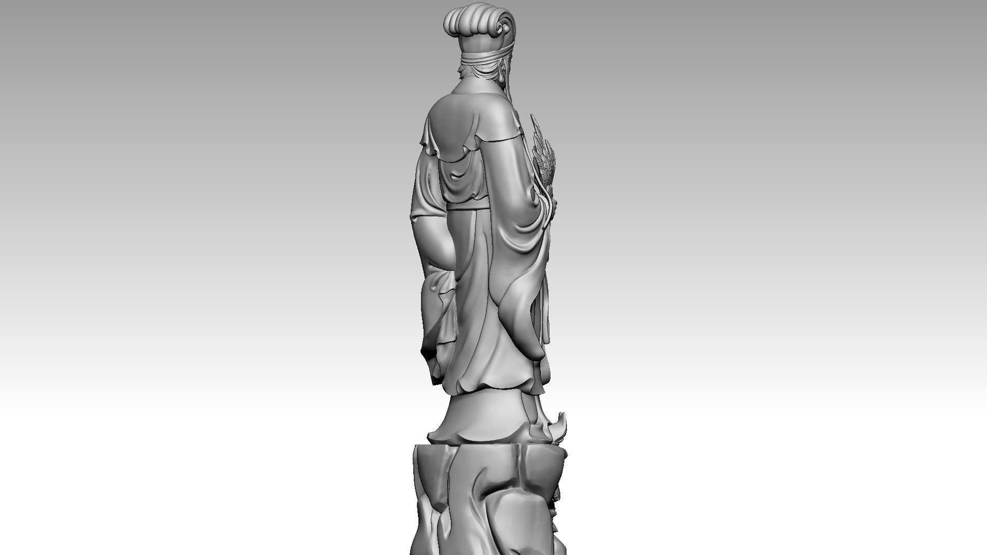  Kong Ming Zhuge Liang 3 3D print model_5