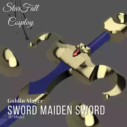 Sword Maiden Sword 3D Model