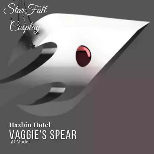 Vaggie Spear 3D Model Hazbin Hotel