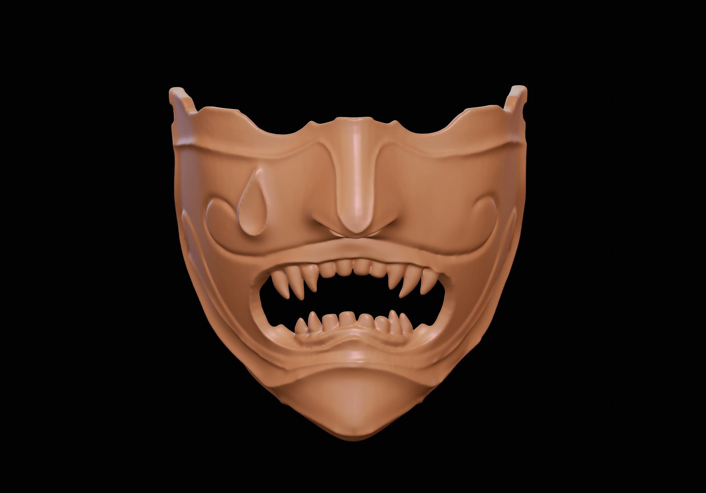 ONI Mask 3D print model_3