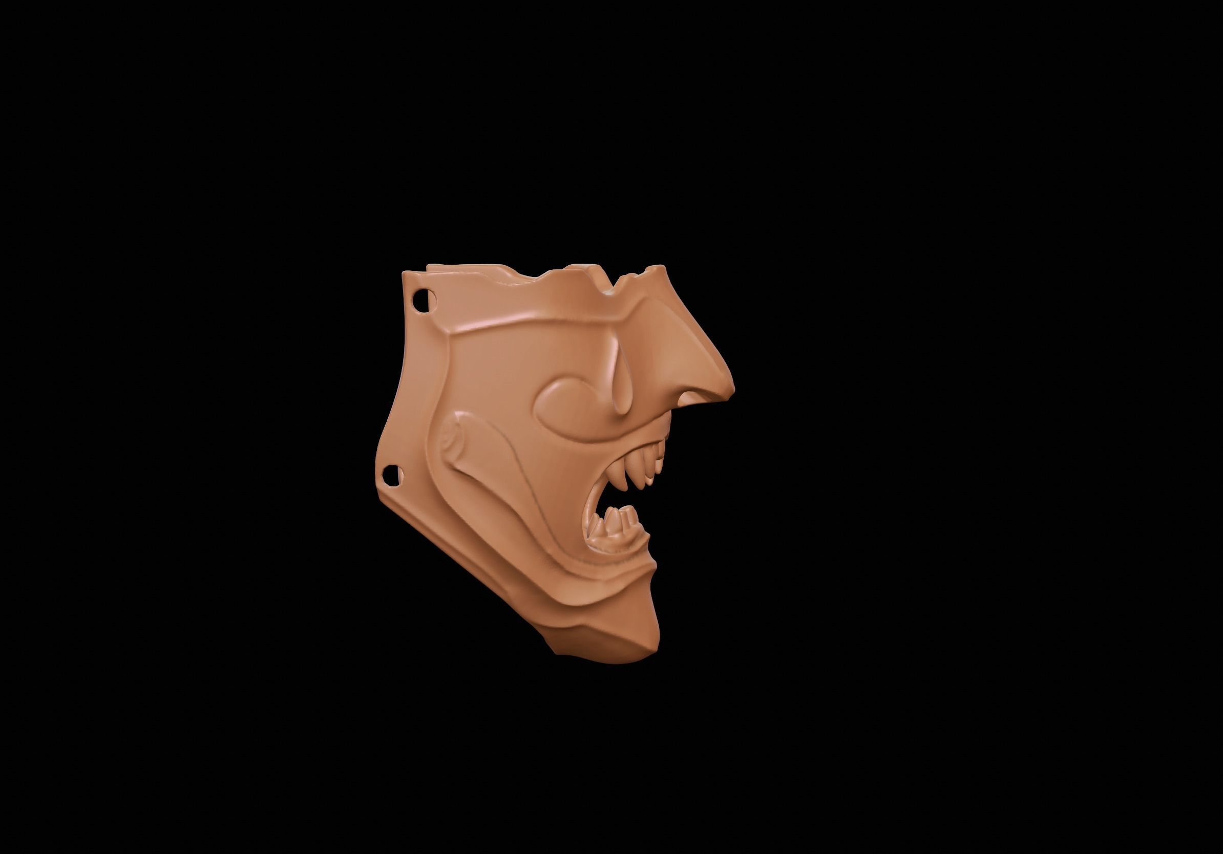 ONI Mask 3D print model_2