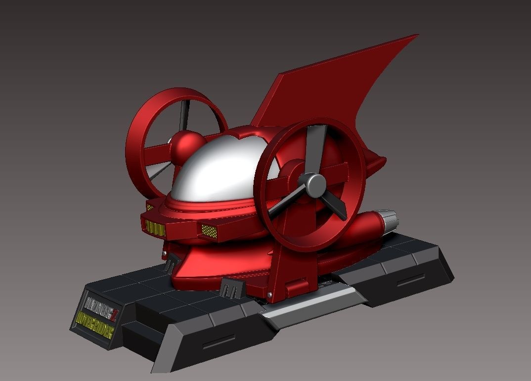 Hover Pilede 3D print model_6