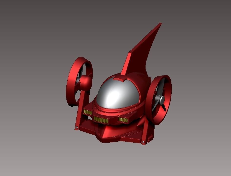 Hover Pilede 3D print model_1