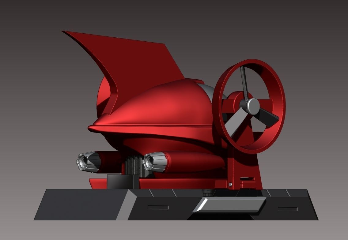 Hover Pilede 3D print model_5