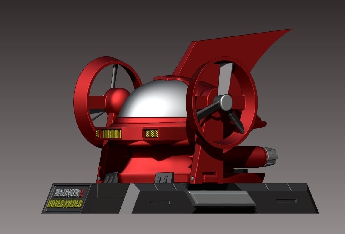 Hover Pilede 3D print model_3