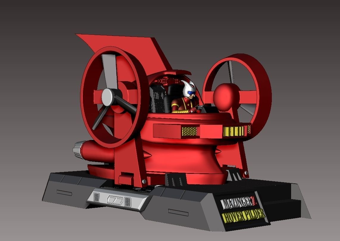 Hover Pilede 3D print model_16