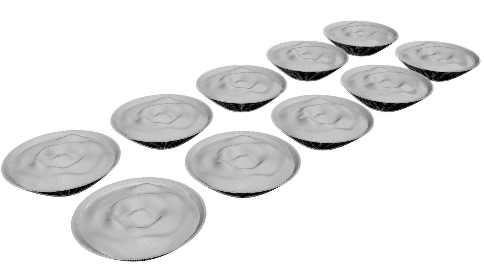 Bowl of Sauces Collection 3D model_11