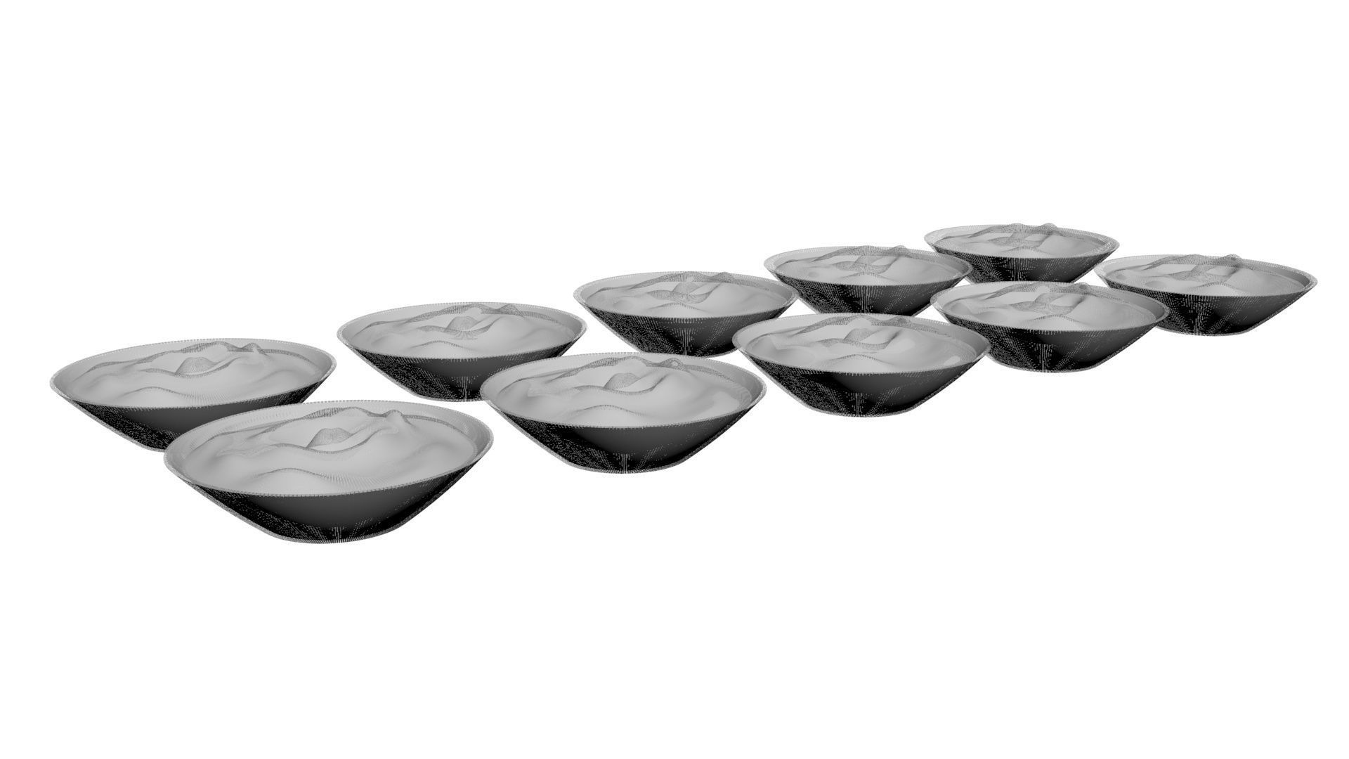 Bowl of Sauces Collection 3D model_13