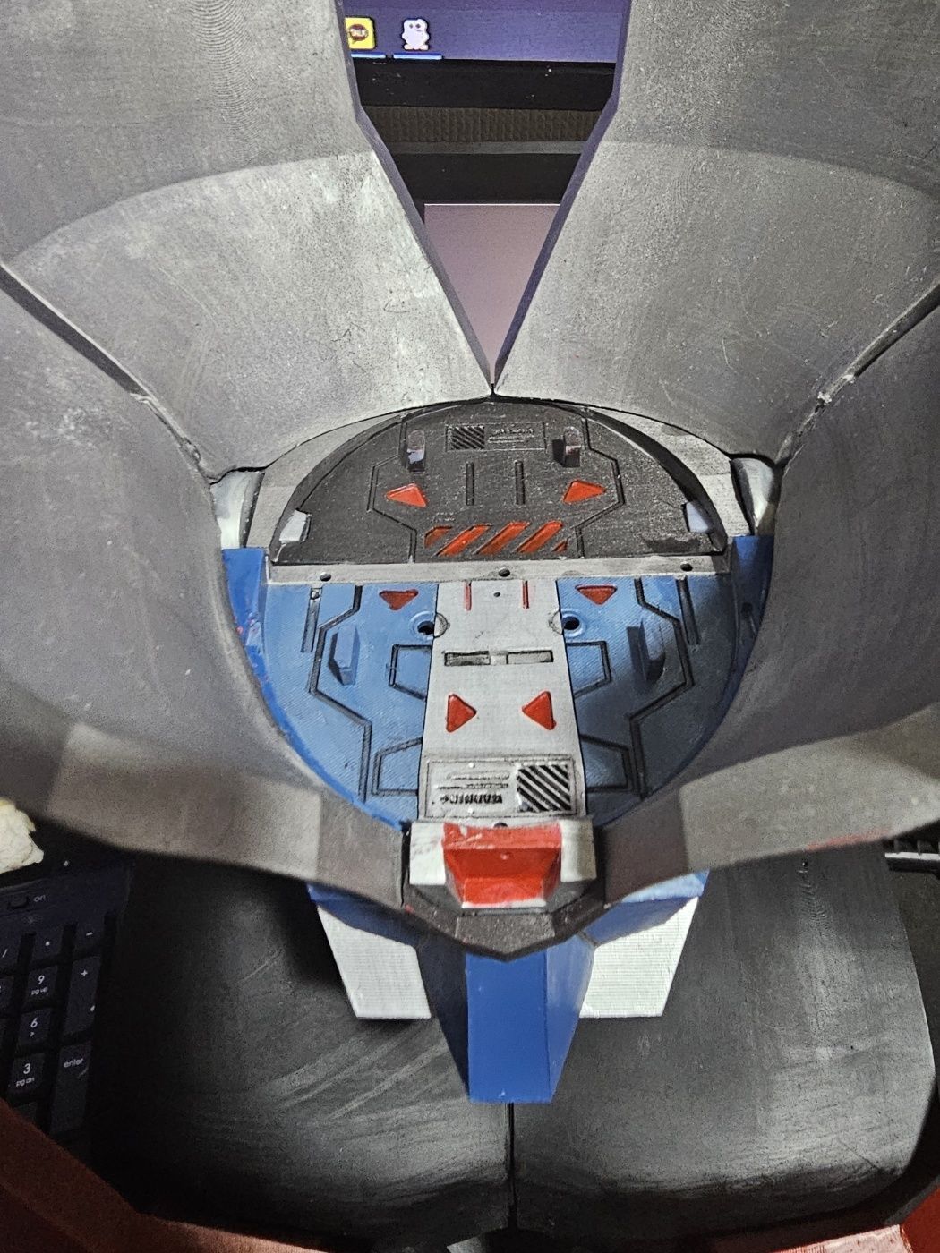 Mazinger  bust 3D print model_8