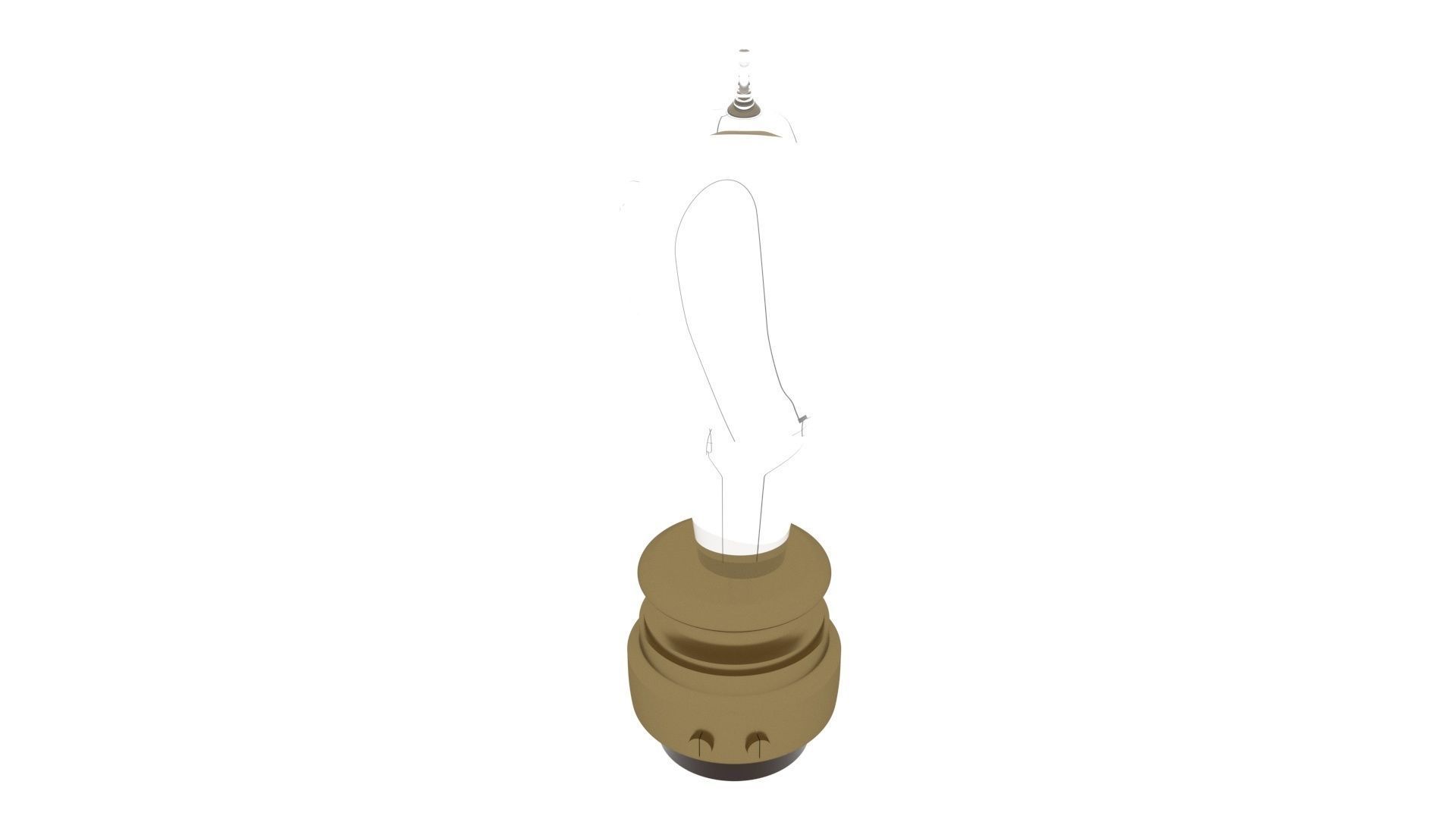 Thomas Edisons First Light Bulb 3D model_13