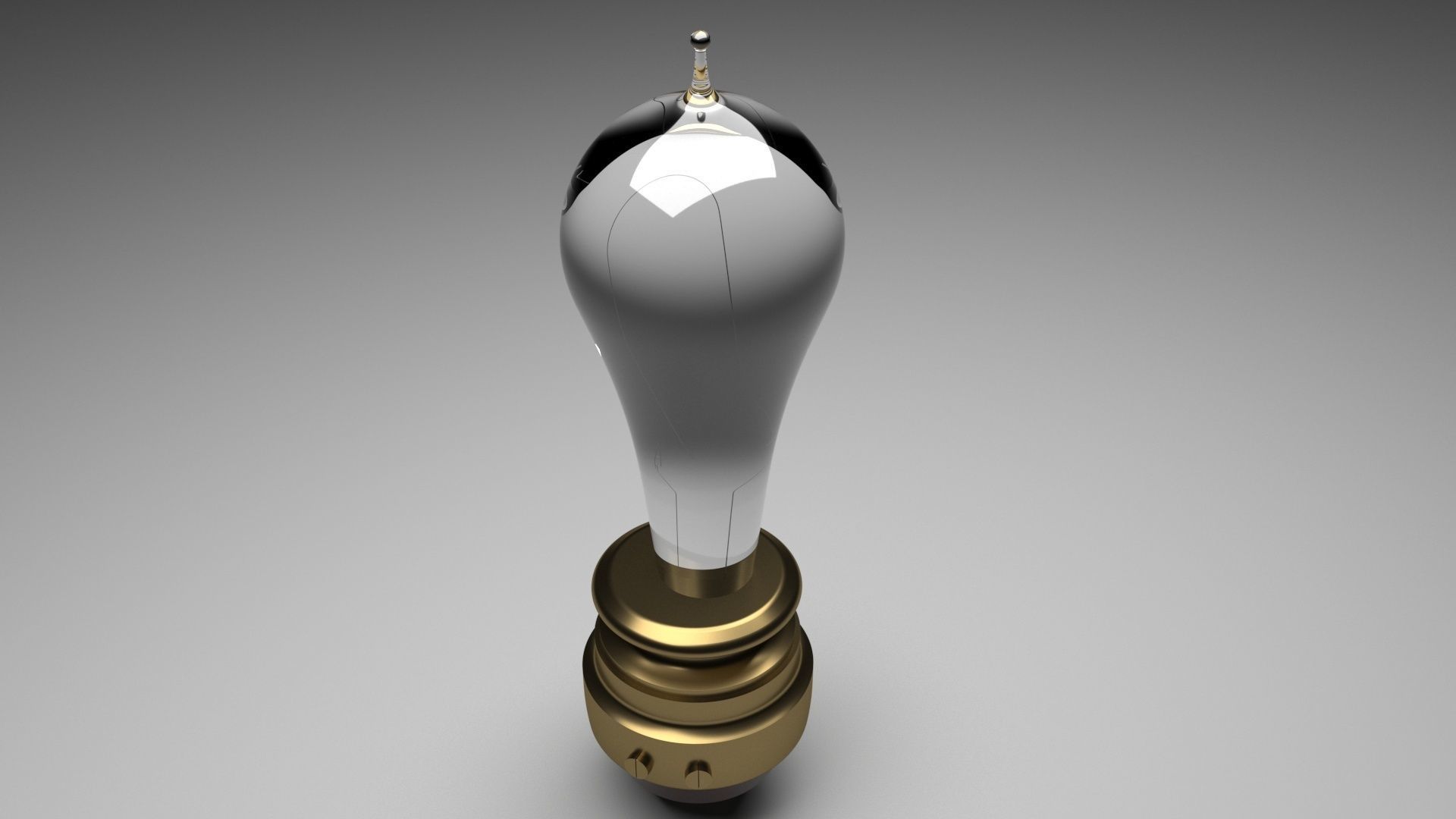 Thomas Edisons First Light Bulb 3D model_10