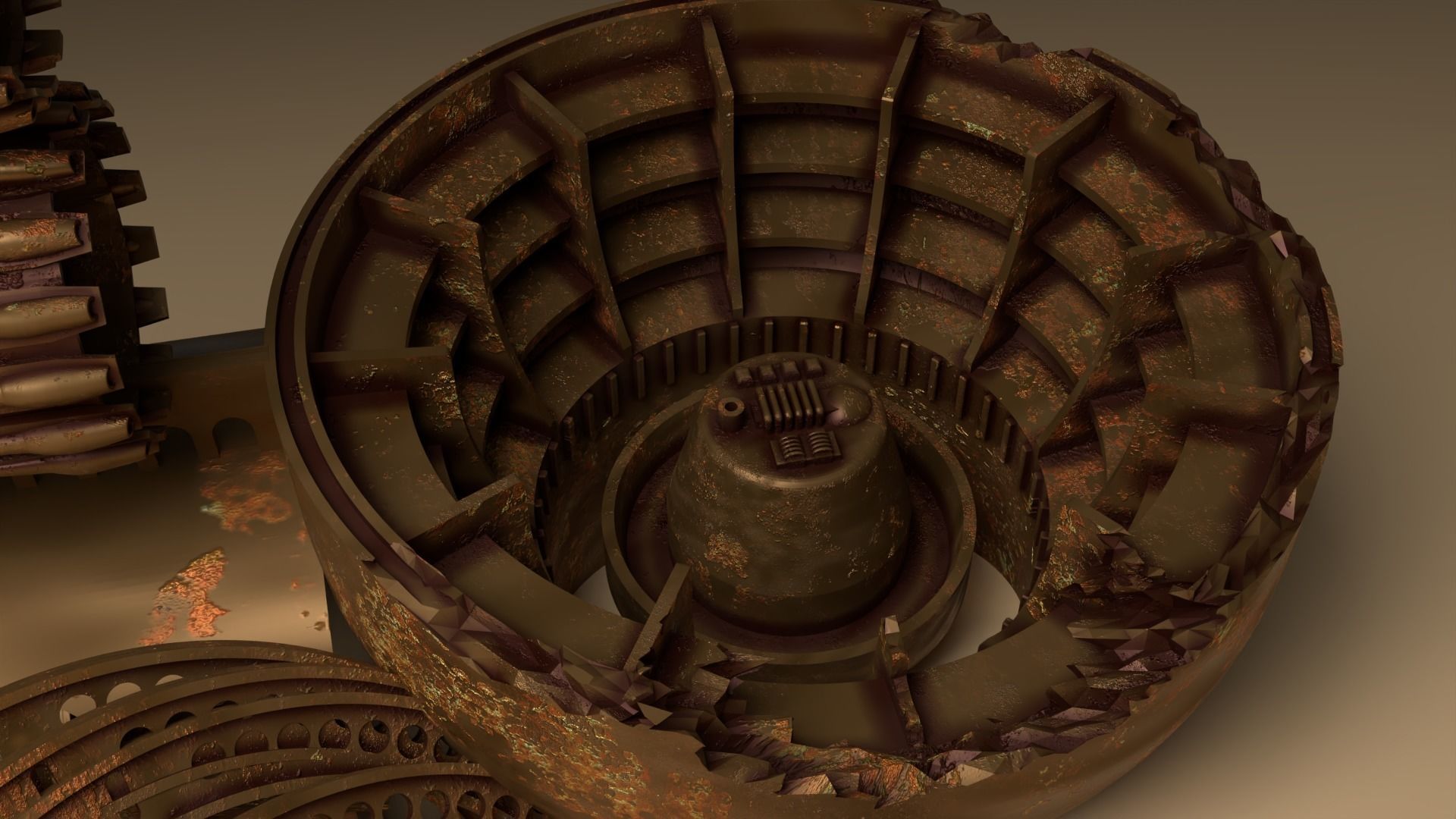 JB-75 Starclipper Wreck 1-18 scale Kenner Hasbro 3D print model_11