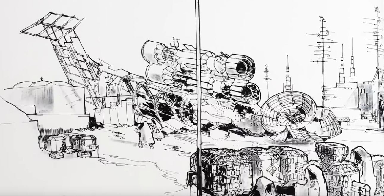 JB-75 Starclipper Wreck 1-18 scale Kenner Hasbro 3D print model_32