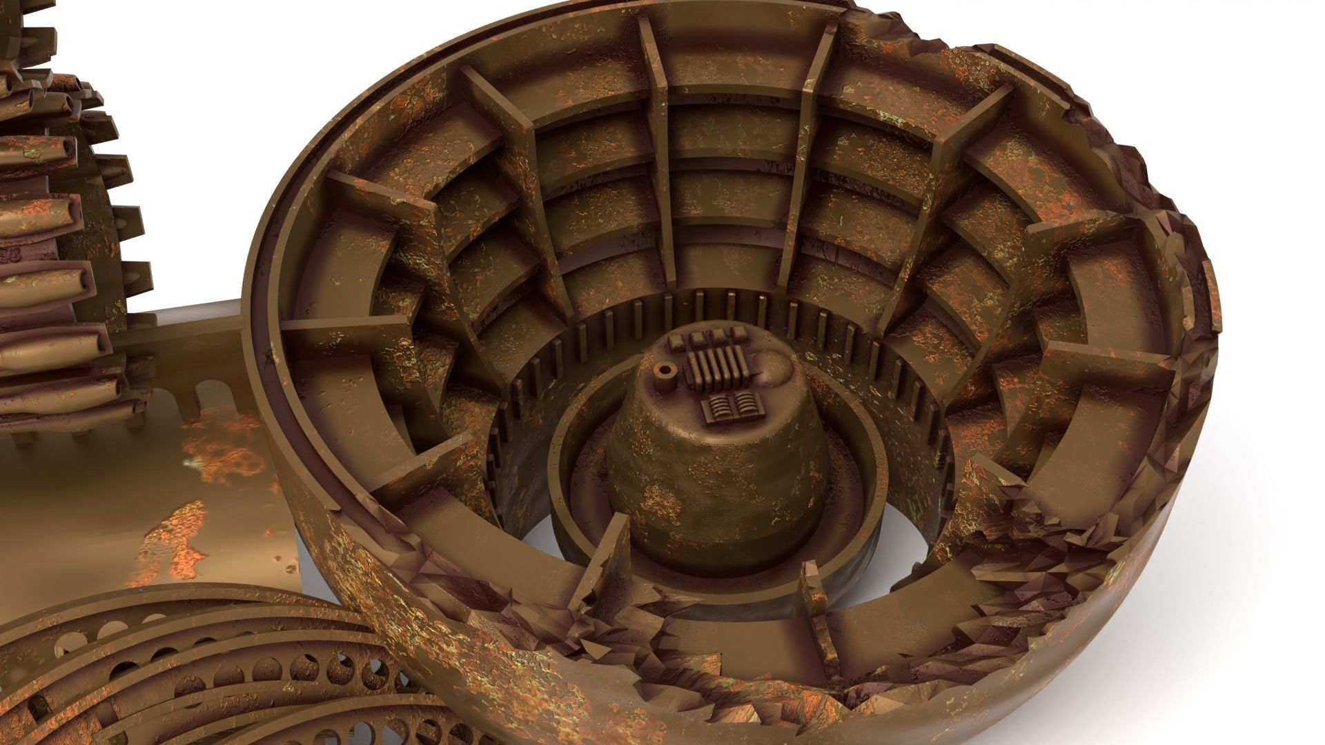 JB-75 Starclipper Wreck 1-18 scale Kenner Hasbro 3D print model_3