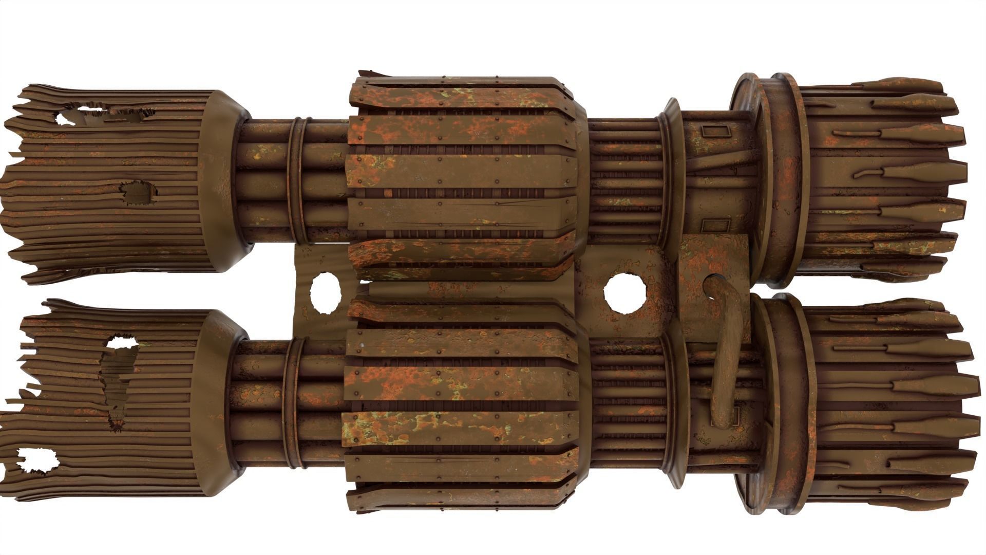 JB-75 Starclipper Wreck 1-18 scale Kenner Hasbro 3D print model_4