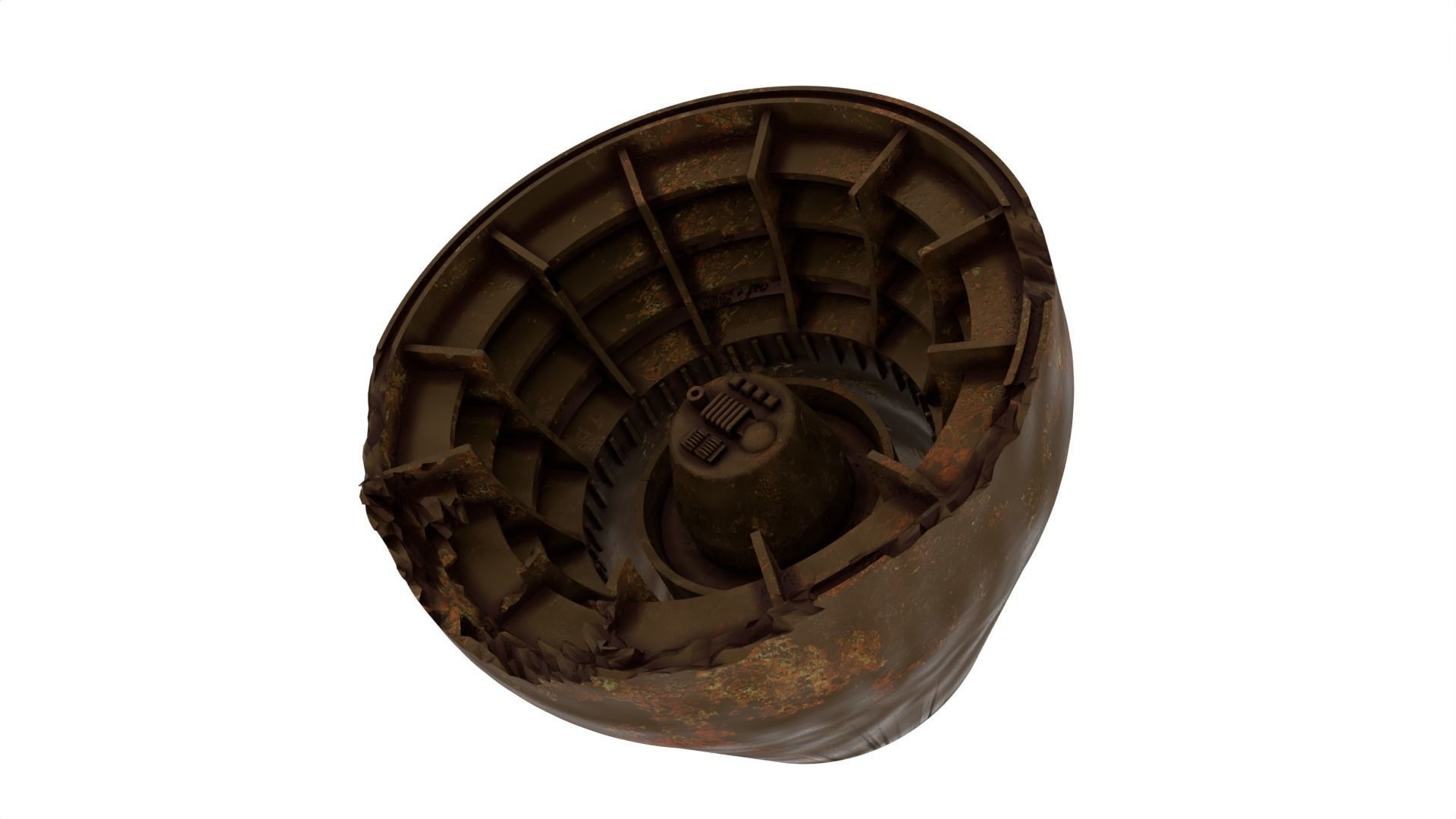 JB-75 Starclipper Wreck 1-18 scale Kenner Hasbro 3D print model_20