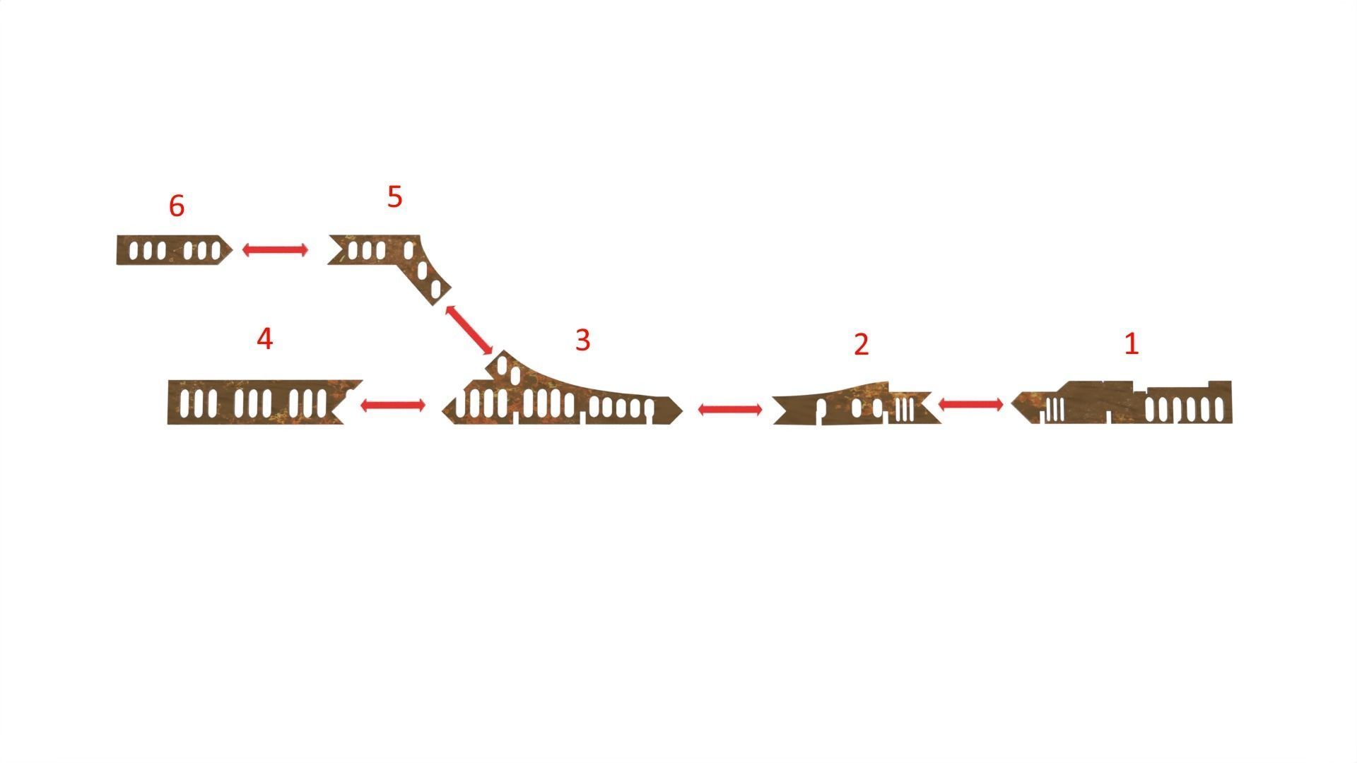 JB-75 Starclipper Wreck 1-18 scale Kenner Hasbro 3D print model_15