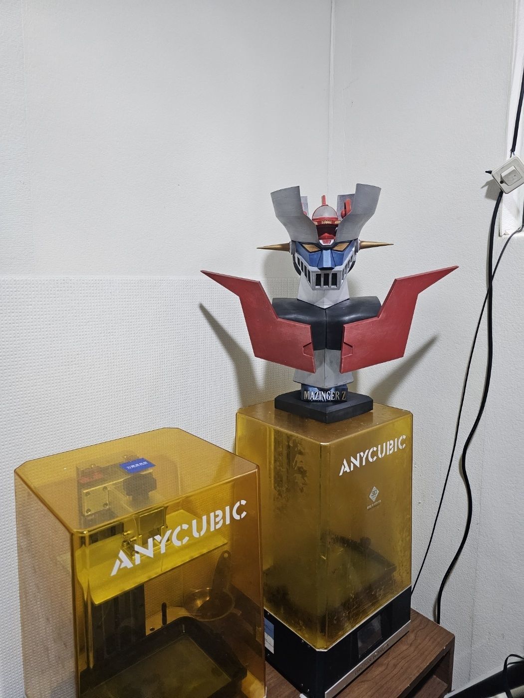 mazinger z bust 3D print model_35