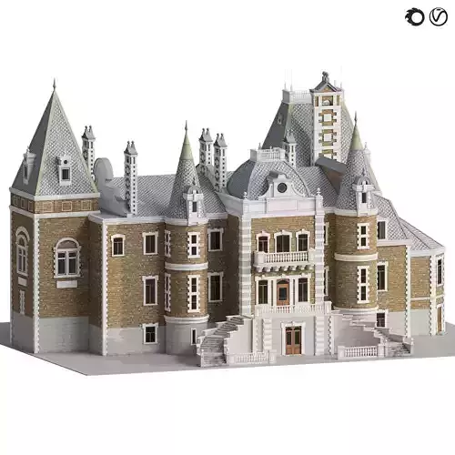 Castle 3D model