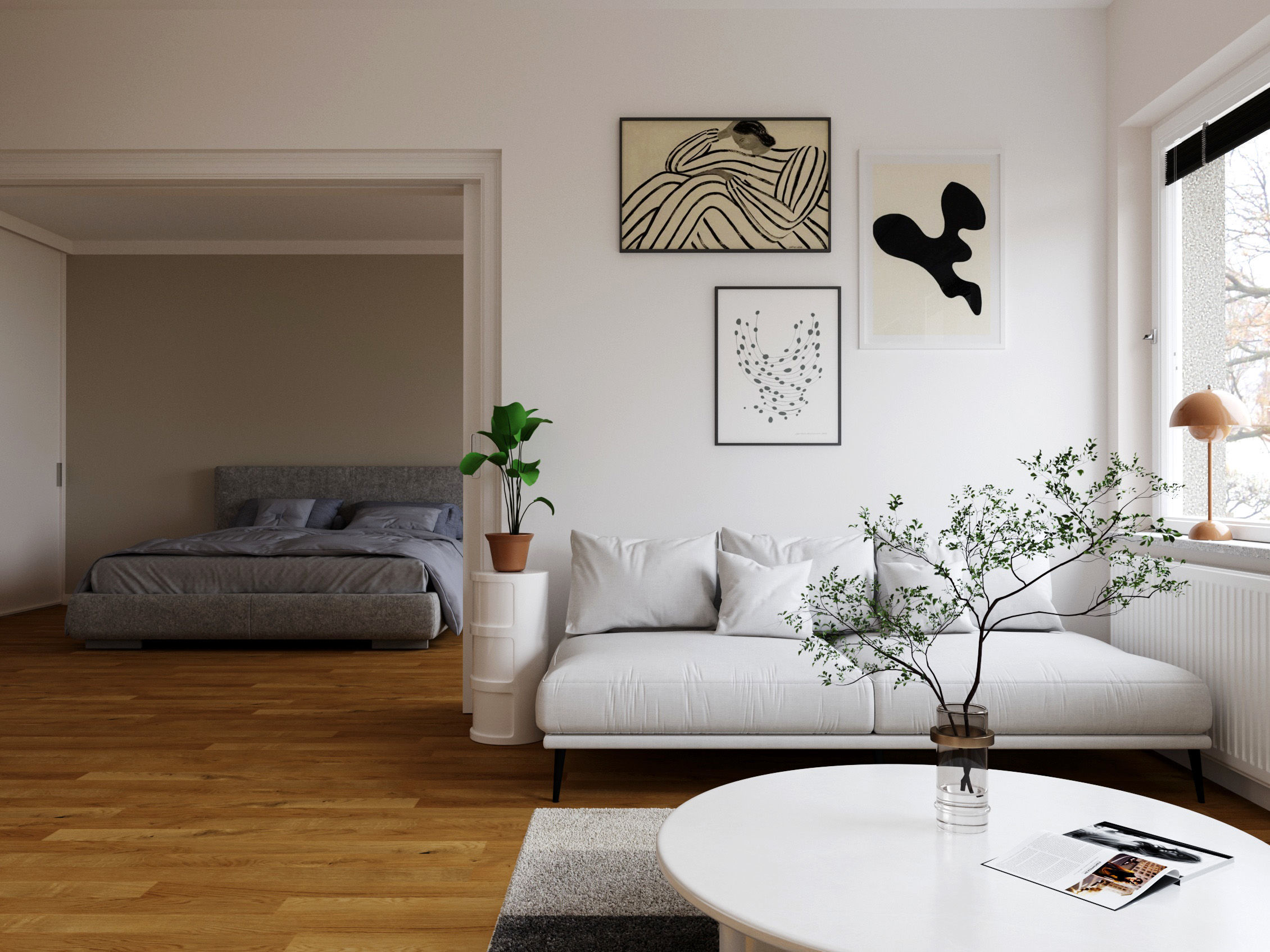 HQ Apartment 3D model_1