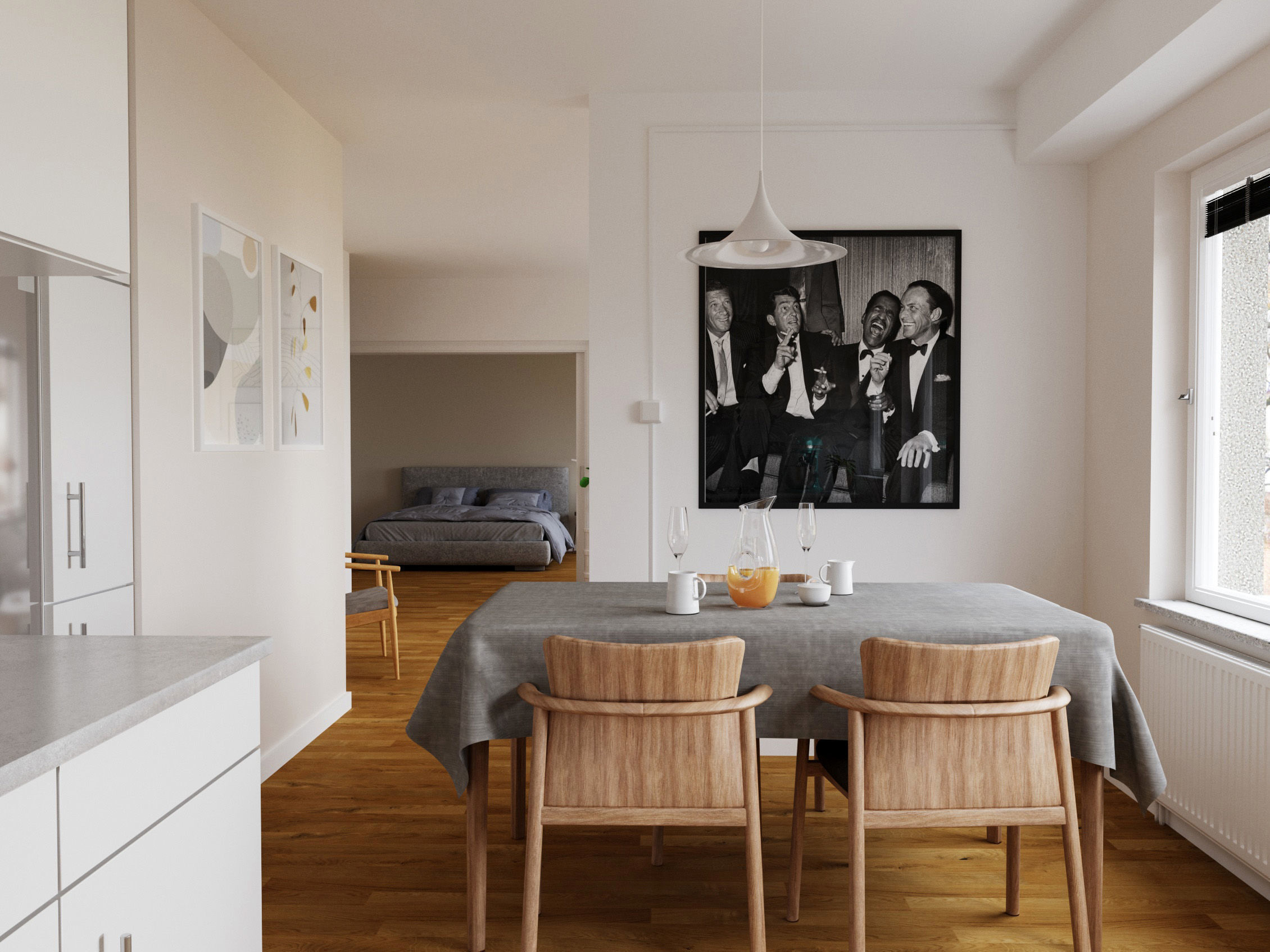 HQ Apartment 3D model_6