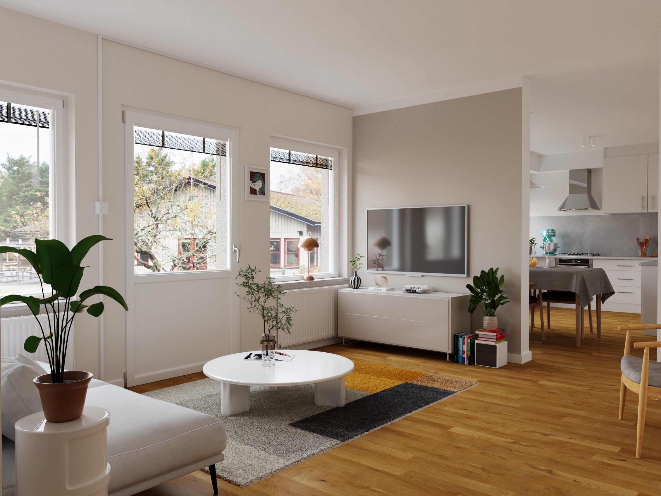 HQ Apartment 3D model_2